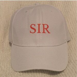 SIR hat (NWT)